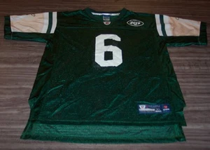 NEW YORK JETS #6 MARK SANCHEZ NFL FOOTBALL JERSEY YOUTH XL 18-20 - Picture 1 of 6
