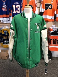 Boston Celtics NBA Limited 17 Time Champion Varsity Jacket Size 3XL - Picture 1 of 4