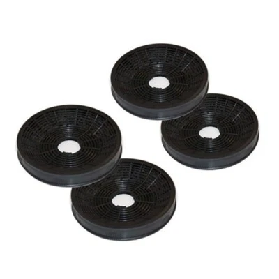 4 Aktivkohlefilter für Silverline AF 100 Zubehör Dunstabzug Umluftbetrieb 2 Paar