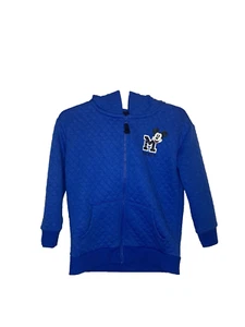 Disney's Mickey Mouse Baby Boy Blue Zip Hoodie by Jumping Beans Size 24 Months - Picture 1 of 4