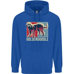 Goldendoodle Dog Art Childrens Kids Hoodie - Picture 1 of 35