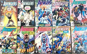 THE AVENGERS. NUMBER'S BETWEEN 335-384. (10 ISSUE 1991-1995 LOT). 1ST SERIES. - Picture 1 of 21