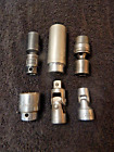 6 sockets Dr. 6 vintage 1/2 pouces - Mac, Matco, Proto & Plvmb - Impact & Regular - TBE