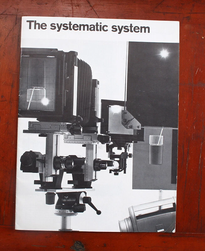 SINAR SYSTEM BROCHURE 500.22/3.73/50, 20 PAGES/211559 - Image 1 of 1