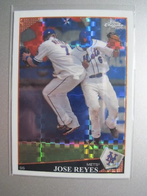 2009 TOPPS CHROME XFRACTOR JOSE REYES #160 - Image 1 of 2