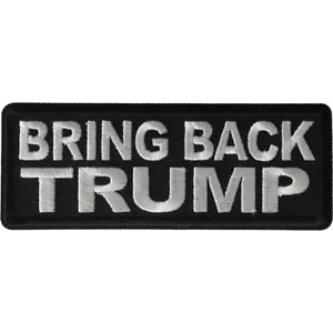 PORTA INDIETRO TRUMP - TOPPA IN FERRO O CUCITA - Foto 1 di 1