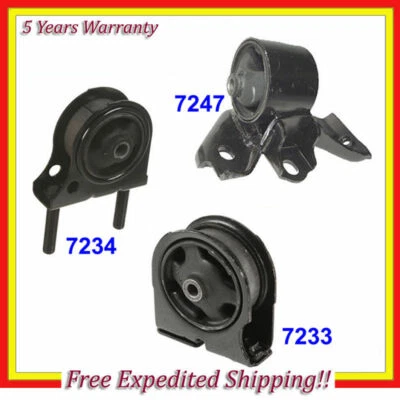 Motor e Trans 96-97 Toyota RAV4 2.0L Kit de montagem conjunto 3 peças para manual M441 - Imagem 1 de 4