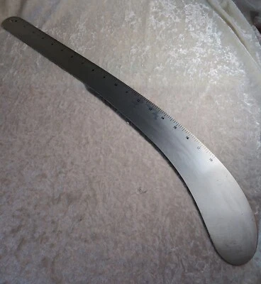 Fairgate USA 18” Steel Hip Curve Ruler Dressmaker Tailor Sewing Near Mint - Image 1 of 4