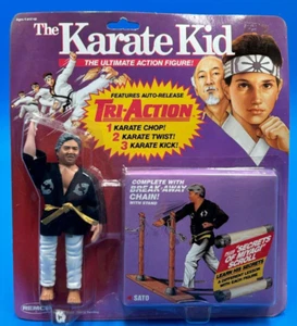 Vintage “The Karate Kid” Sato Tri-Action 6" Action Figure 1986 Remco #0320 - Picture 1 of 7