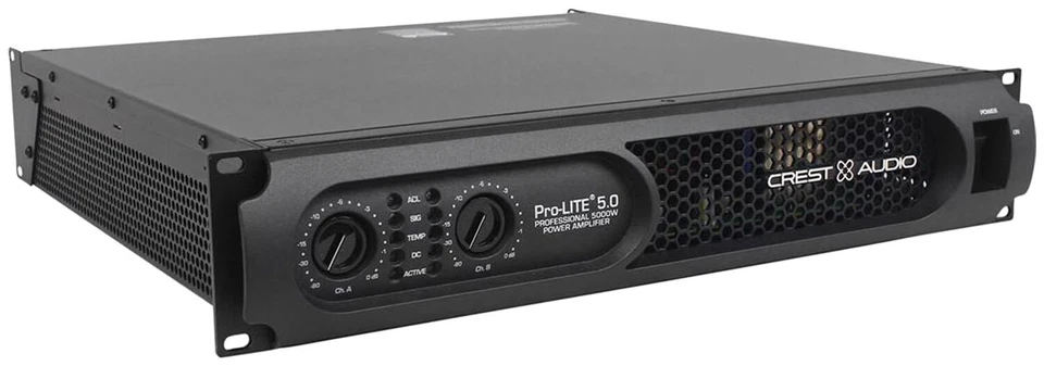 Crest Audio Pro-LITE 5.0 Ultra-Efficient Professional Power Class D Amplifier - Image 1 of 3