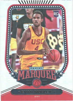 2021 Panini Chronicles draft picks Evan Mobley #142 - Image 1 of 2