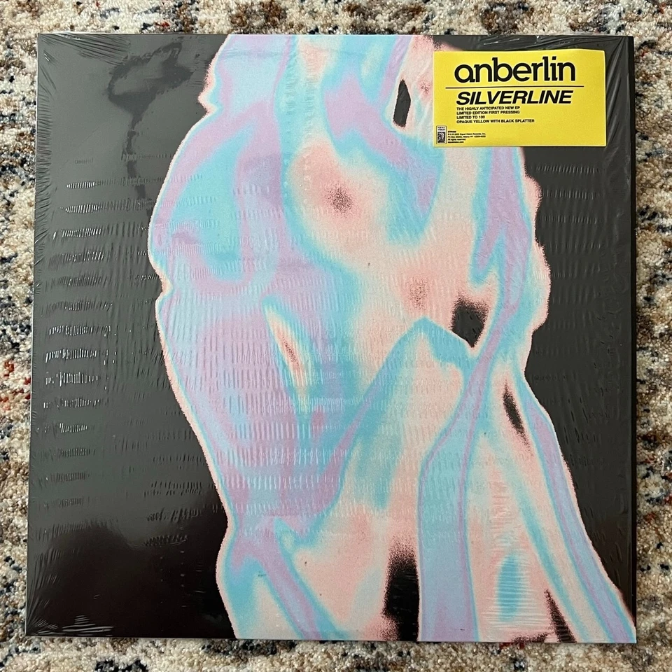 *NEW* Anberlin "Silverline" Yellow w Black splatter vinyl record LP /100! cities - Imagem 1 de 1
