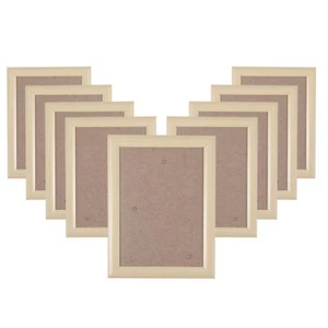 9x 7'' Photo Picture wood grain Frame Hanging Wall Art Family Display Storage - Picture 1 of 11