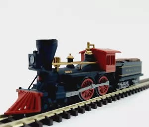N Gauge 1:160 Scale American Type Railroad General Steam Locomotive Train Model - Picture 1 of 9