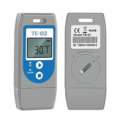 SIMBOW Temperature Data Logger, USB Temperature Data Recorder with PDF & CSV