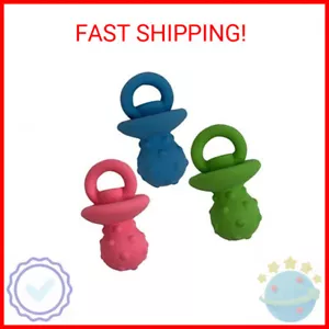 Multipet MiniPet Pacifier 4" Latex Dog Toy - Picture 1 of 2