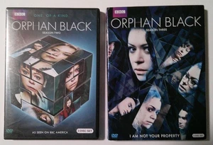 BBC ORPHAN BLACK Seasons 2 and 3 DVD Excellent Cond. FAST, FREE SHIPPING - Picture 1 of 3