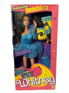 Vintage 80s Style Magic Whitney Doll WondraCurl Hair Mattel Barbie #1290 Sealed - Bild 1 von 10