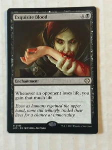MTG - Exquisite Blood - Lost Caverns of Ixalan NM - Bild 1 von 2
