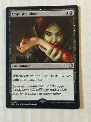 MTG - Exquisite Blood - Lost Caverns of Ixalan NM - Image 1 of 2