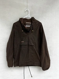 /💥 DRIZA-BONE oil Skin Waterproof Jacket Coat 2 XXs Chest 90cm Brown - Picture 1 of 6
