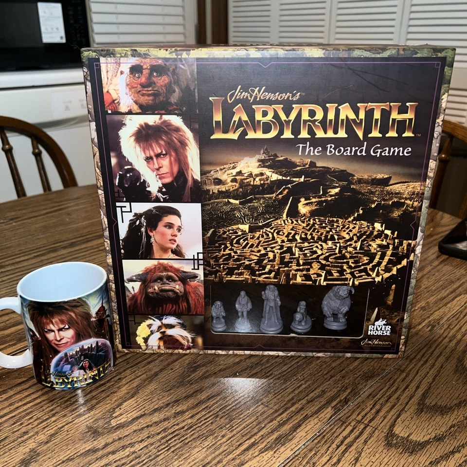 Jim Henson's 2017 Labyrinth The Board Game - Completo River Horse ALC Studio Foto 1 de 4
