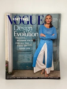 Vogue Knitting Magazine Spring Summer 2023 Design Evolution Relaxed Modern Knits - Imagen 1 de 1