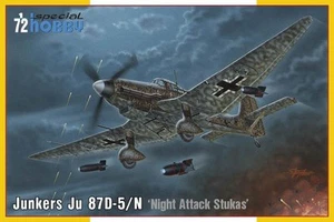 Special Hobby 72458 - 1:72 Junkers Ju 87D-5/N/D-8 Night Attack Stukas - Imagen 1 de 12
