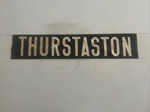 Thurstaston - Liverpool Birkenhead Aug3 Bus Blind 28” Gift - Picture 1 of 11