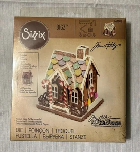 Tim Holtz Alterations Sizzix BigZ Die Village Gingerbread 661608 RETIRED - Picture 1 of 2