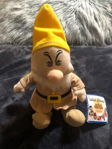 Disney 7” Sneezy Plush Snow White The Seven Dwarfs Stuffed Toy Factory - Picture 1 of 2
