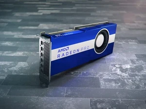 4 cartes graphiques AMD Radeon Pro VII 16 Go + 2 NVLink - Photo 1/1