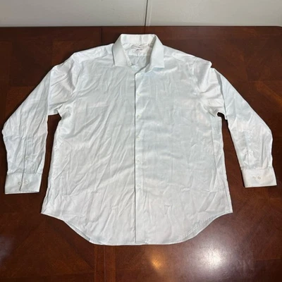 Calvin Klein Slim Fit Non Iron Men’s Dress Shirt Tall 2XL 34/35 - Image 1 of 4