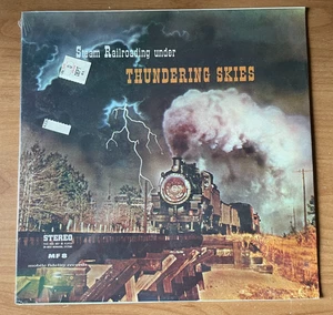 No Artist – Steam Railroading Under Thundering Skies~1972yr~SEALED - Picture 1 of 5