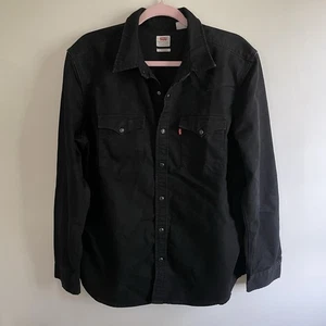 Levi's® Mens Long Sleeve Classic Western Standard Shirt Size L - Picture 1 of 6