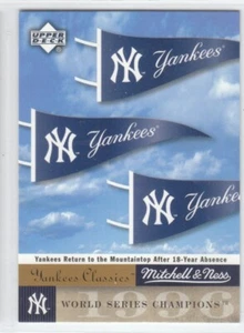 2004 UD Yankees Classics Mitchell Ness Pennants #23 1996 World Series / 1996 - Bild 1 von 1