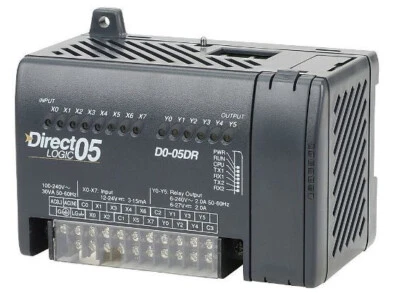 AUTOMATION DIRECT KOYO DIRECT LOGIC 05 MODULE D0-05DR- - Image 1 of 3