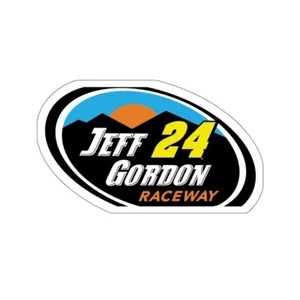 Jeff Gordon Raceway Throwback Kiss-Cut Stickers - Picture 1 of 25