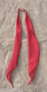 Scarf tie red country western square dance apache tie NEW cowboy DJ wedding - Picture 1 of 1