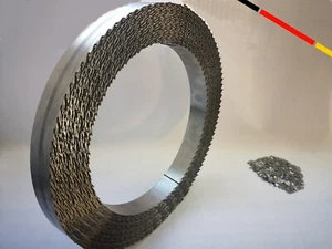 Lame per sega a nastro acciaio speciale al metro B:12 mm - 25-50 o 100 metri lineari - Foto 1 di 3
