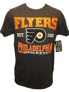 New Philadelphia Flyers Mens Sizes S-M-L-XL Gray G-III Shirt $30 - Picture 1 of 4