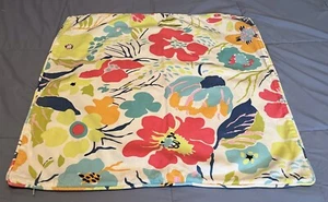 Pine Cone Hill Fine Linens Pillow Cover 24”x24” Zippered Colorful Floral  - Picture 1 of 4