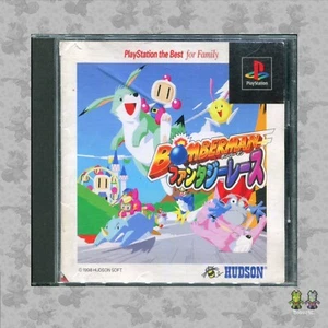 Bomberman Fantasy Race - Playstation 1 japonesa JP PS1 Hudson suave - NTSC-J EN CAJA - Imagen 1 de 5