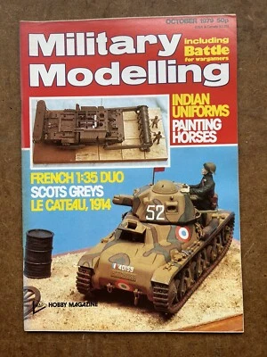Military Modelling magazine October 1979, vol. 9, no. 10. In excellent condition - Image 1 of 4