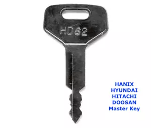 HD62 HANIX HYUNDAI HITATCHI DOOSAN Master Plant Excavator Key + FAST FREE POST ! - Picture 1 of 1