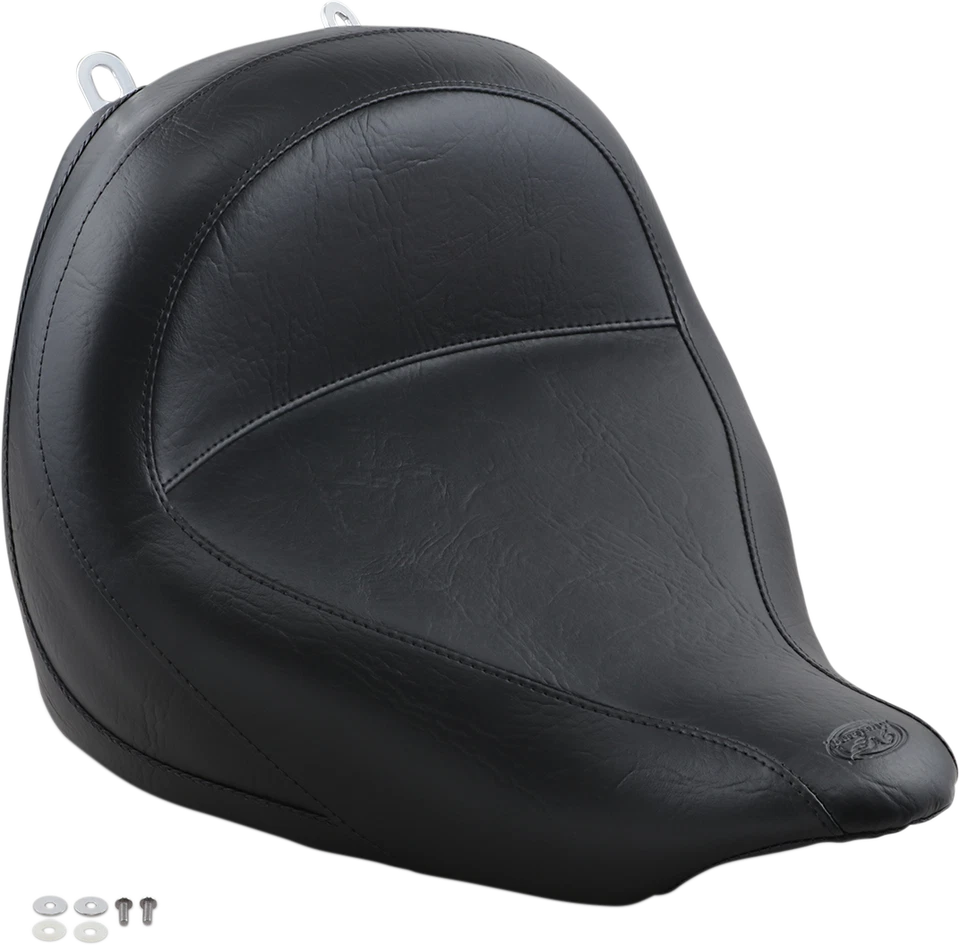 Mustang Wide Vintage Touring Solo Seat Blk Saddle Honda VT1300CX Fury 2010-2020 - Image 1 of 1