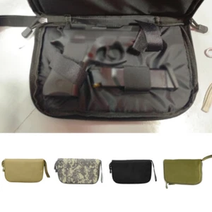 2 X Tactique Militaire Pistolet Stand Étui De Rangement Boîte Sac D'emballage - Picture 1 of 28