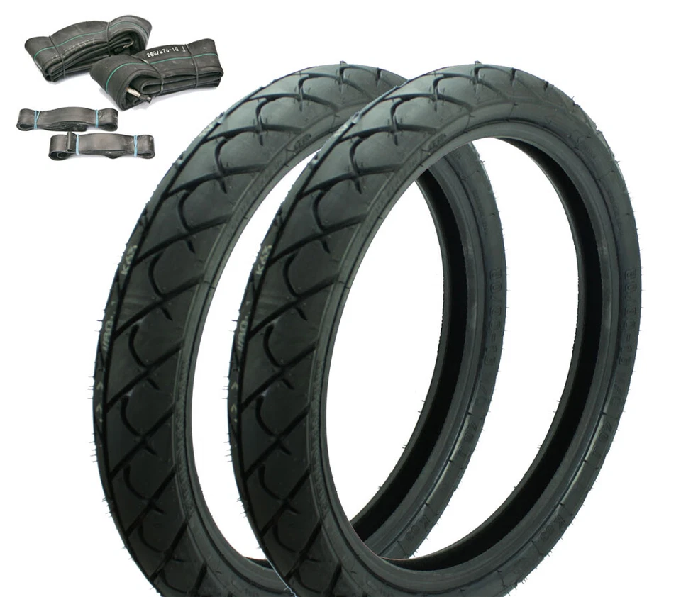 Set Reifen Schlauch Rad für Simson S51 S50 S70 Schwalbe Star Heidenau K63 80/80 - Bild 1 von 1