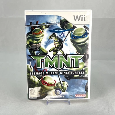 TMNT Teenage Mutant Ninja Turtles (Nintendo Wii) FAST FREE POST - Image 1 of 4