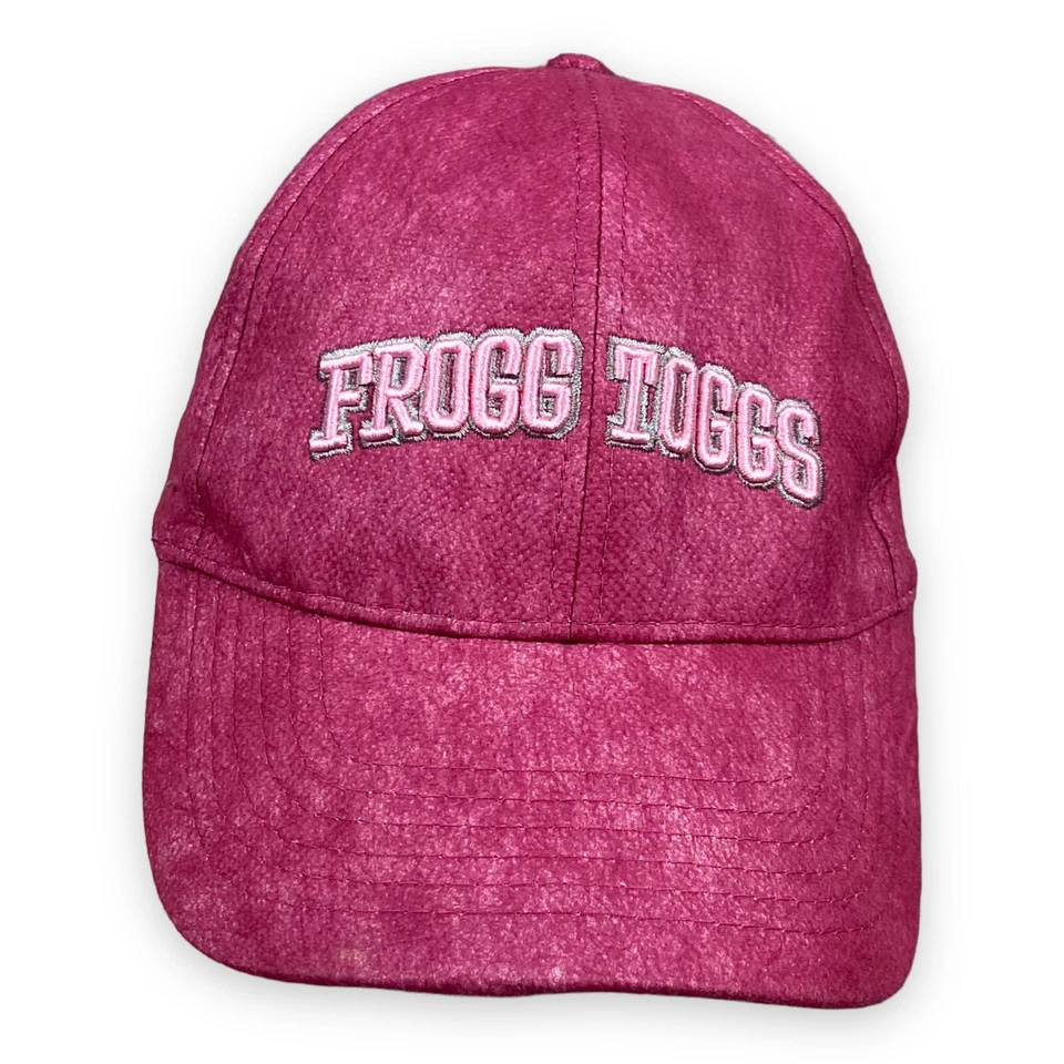 Frogg Toggs Hat Cap Womens Pink Waterproof Water Resistant Strapback Adjustable - Image 1 of 4